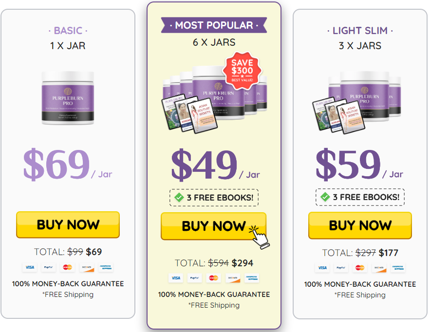 PurpleburnPro.com price